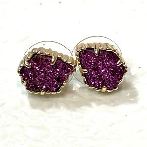 Kendra Scott Tessa Stud Earrings Purple